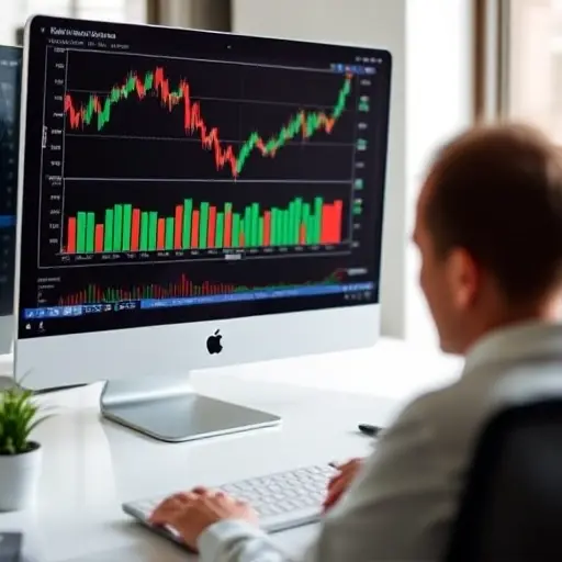 Finance Legend AI trading dashboard showing real-time performance metrics and automated trade execution